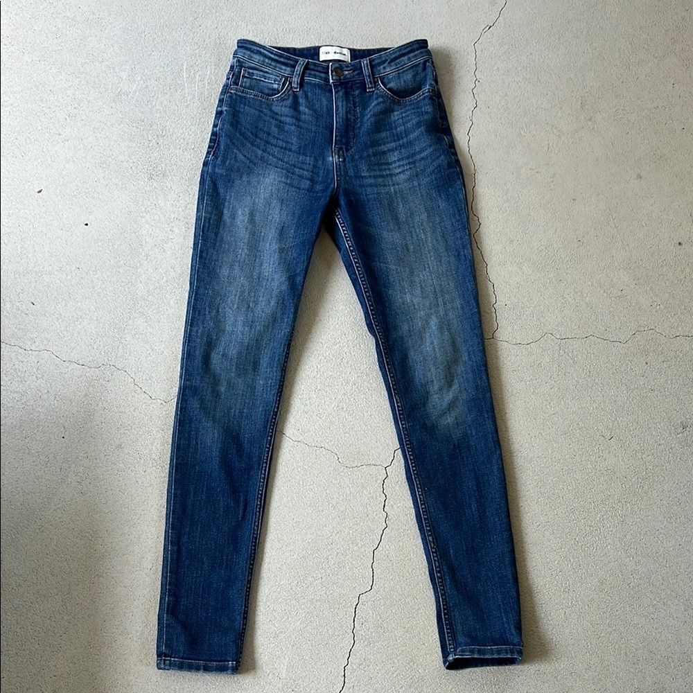 Blue Denim Skinny Jeans Duer